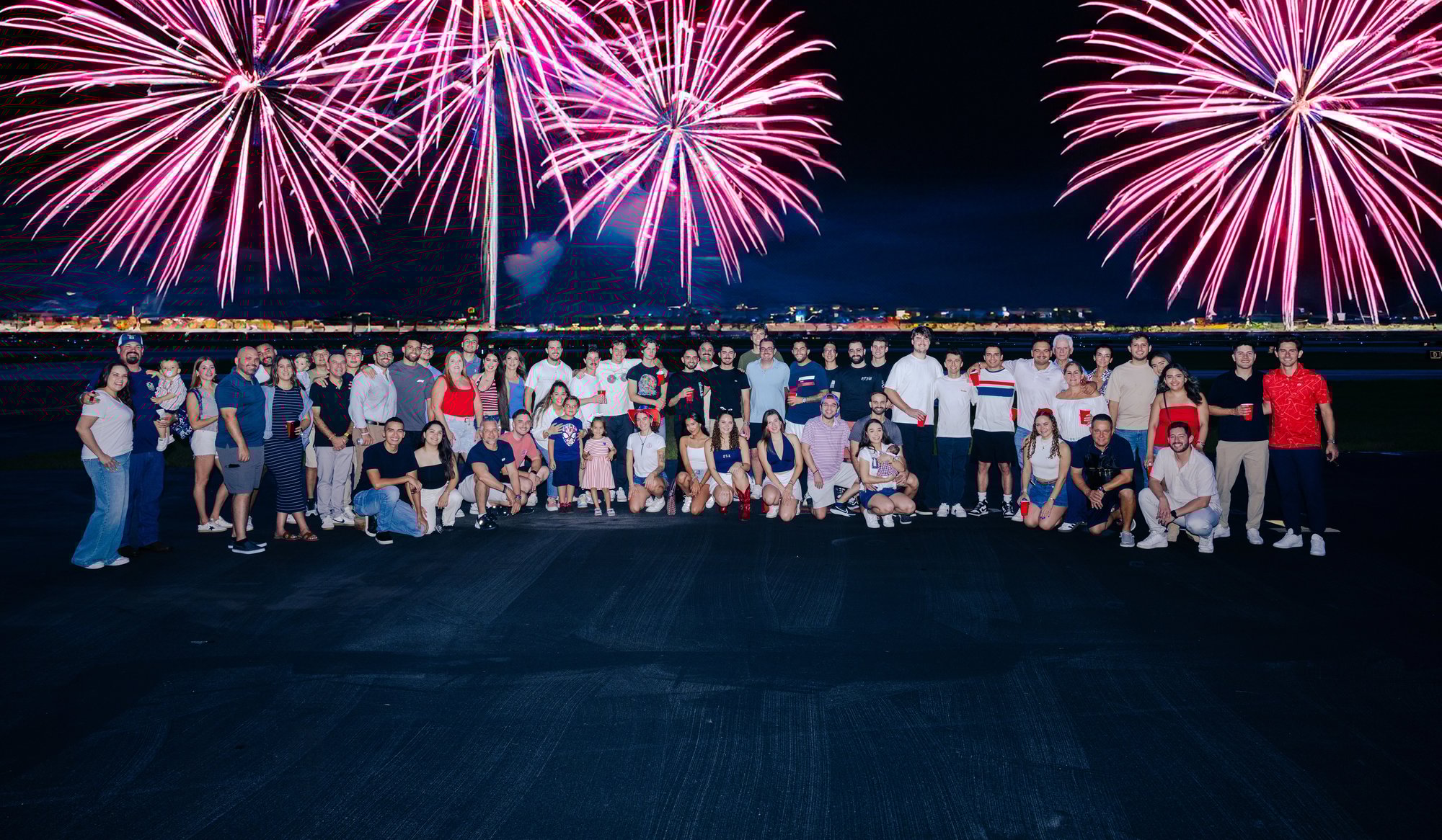 4th of July fireworks Aviator Zone Academy