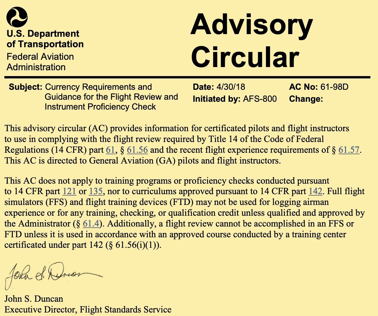 Advisory