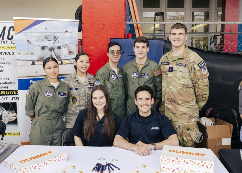 George T Baker Aviation Expo Student