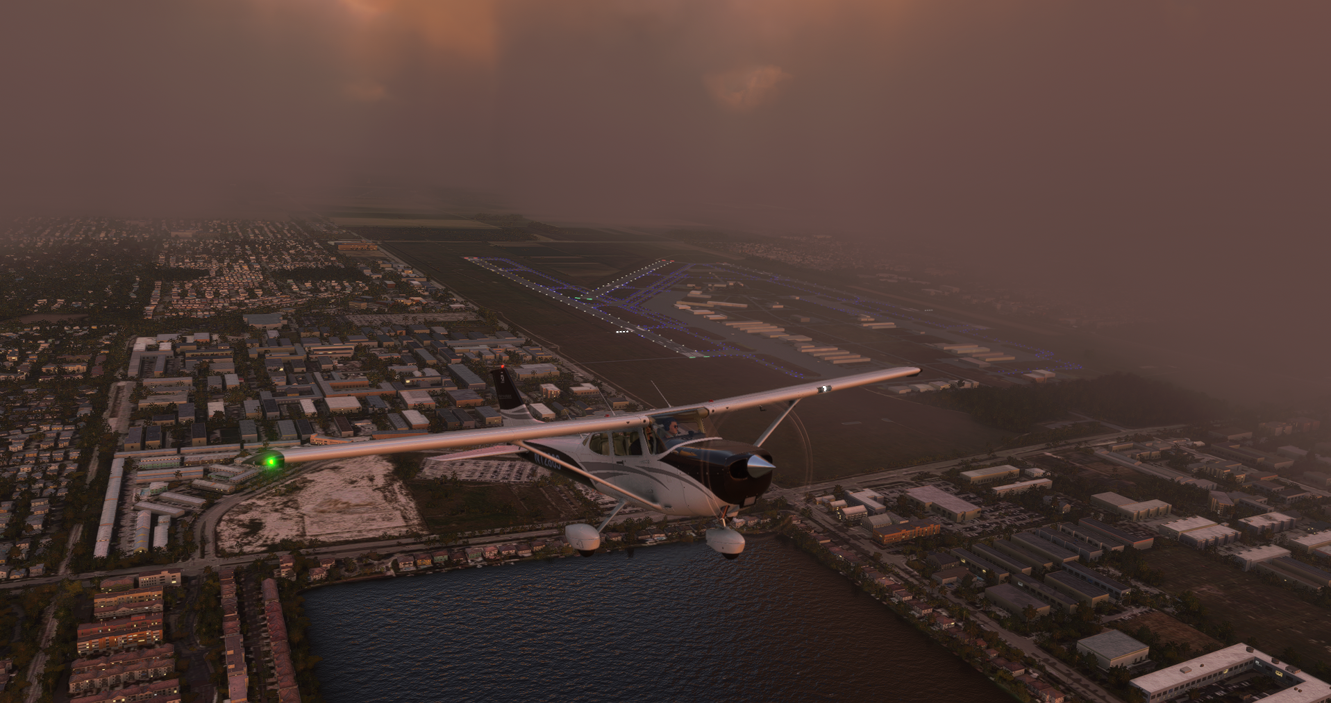 Photo of a Cessna 172 in Special VFR Conditions