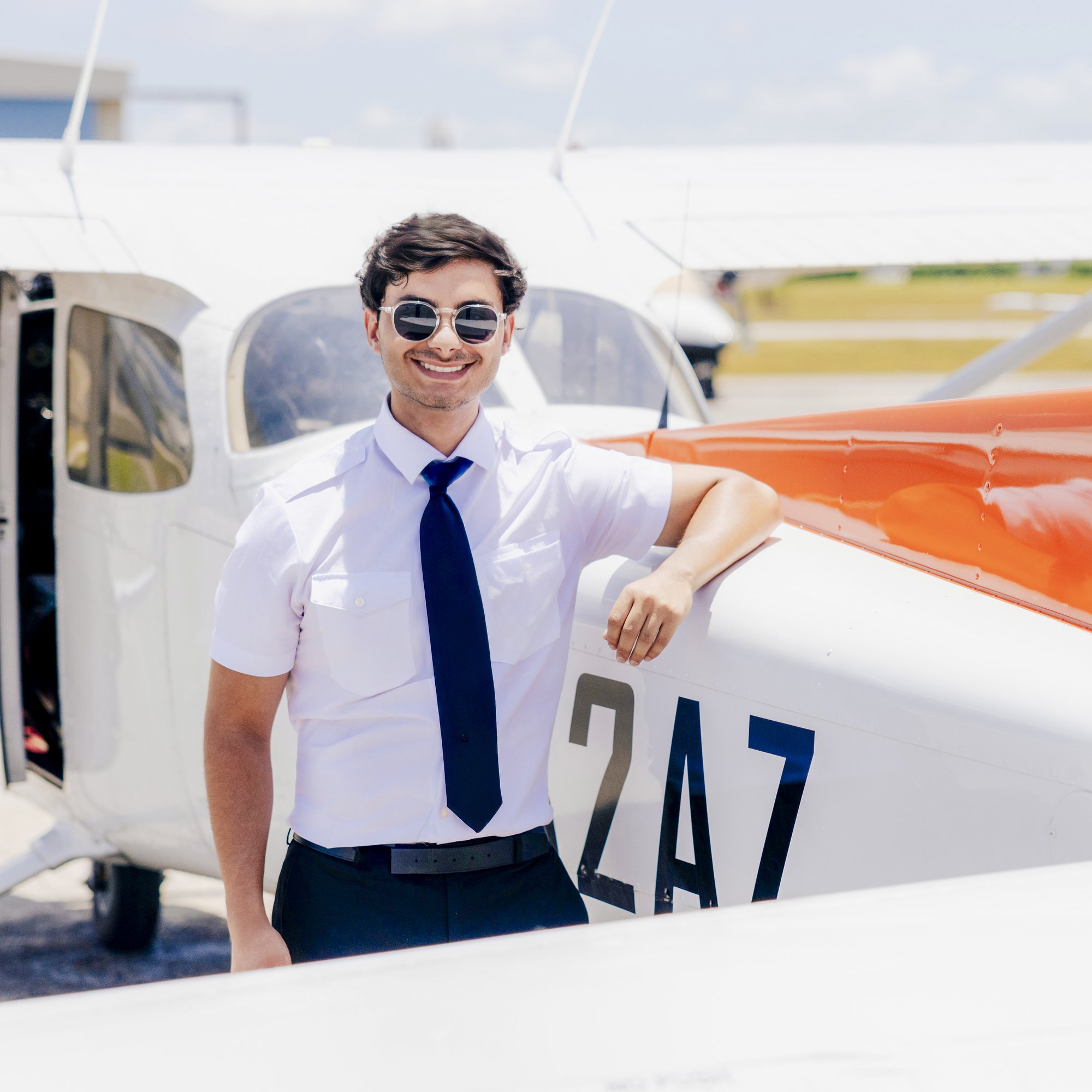 Joaquin Gomez Sanchez First Solo N932AZ WebP