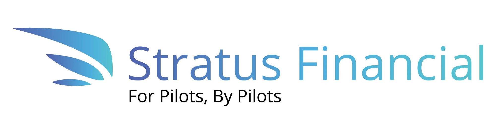 Stratus Tagline Logo Pilot