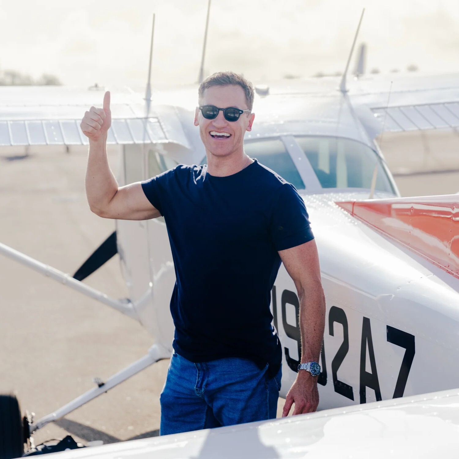 William Smith Solo Flight N902AZ-2-1