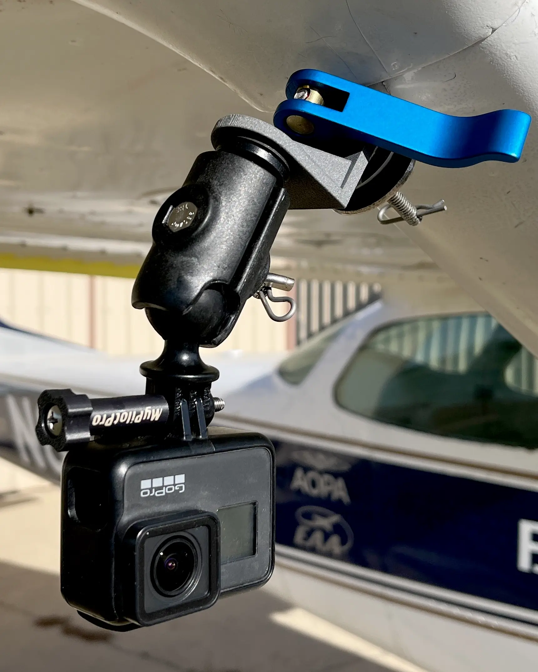 Camera mounts at the shop