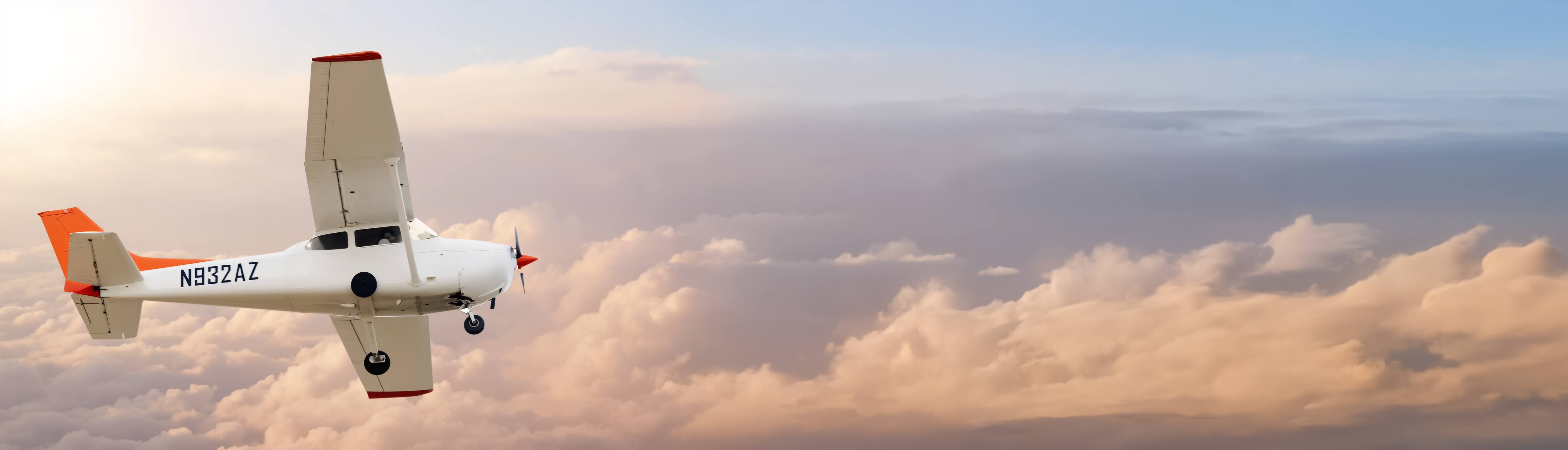 Cessna 172 Aviator Zone Academy Sky Sunset 2