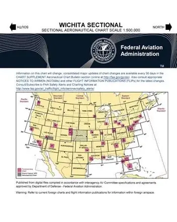 VFR sectional charts at the shop