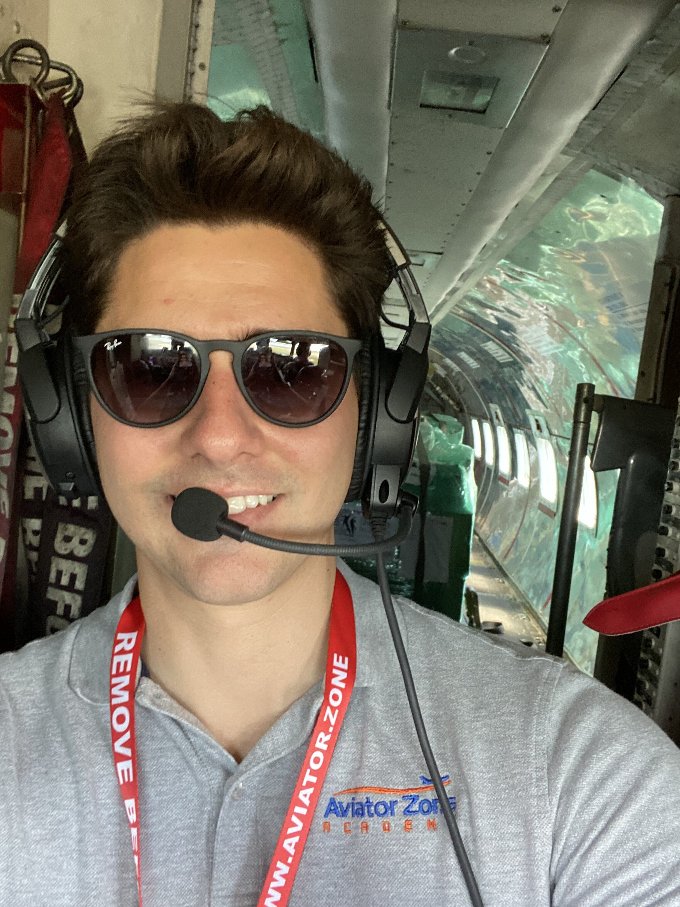 Flying humanitarian relief to the Bahamas