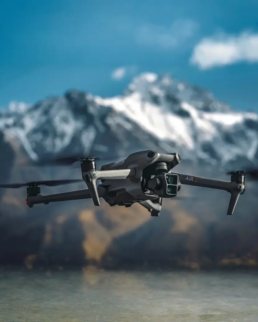 Remote control aircraft at the shop